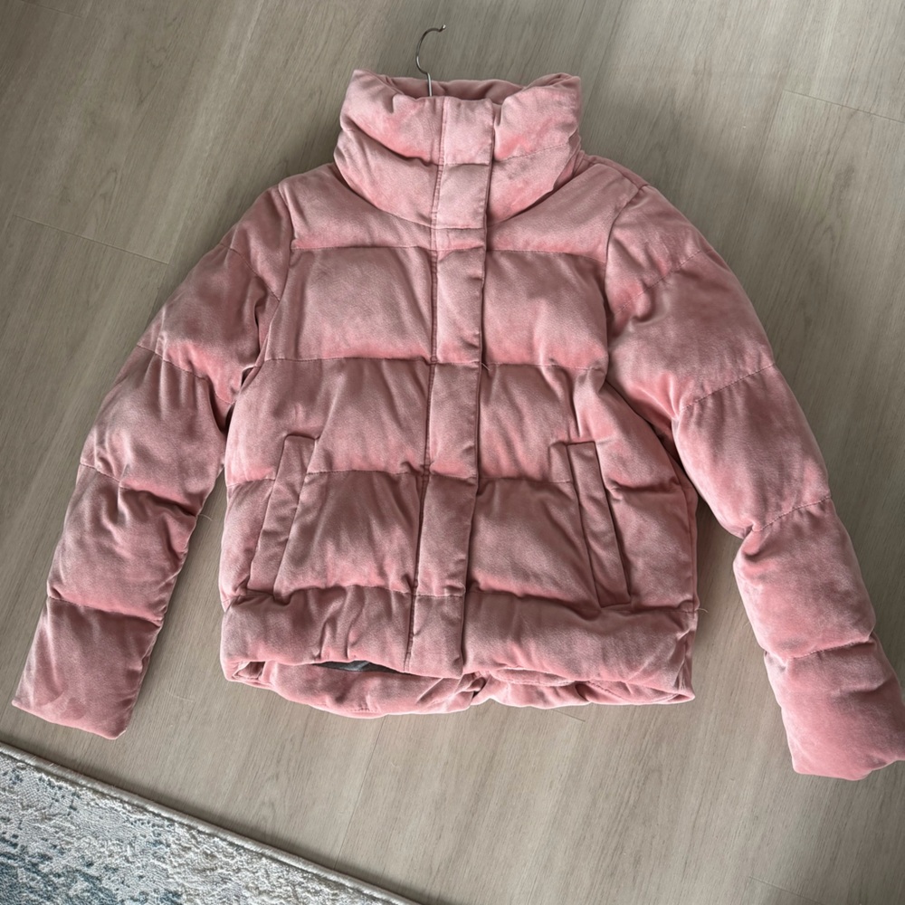Abercrombie & Fitch Pink and Gray Jacket